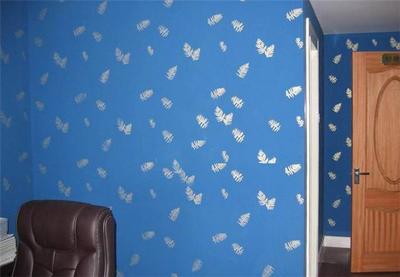 怕墻紙不環(huán)保,那就用液體墻紙吧